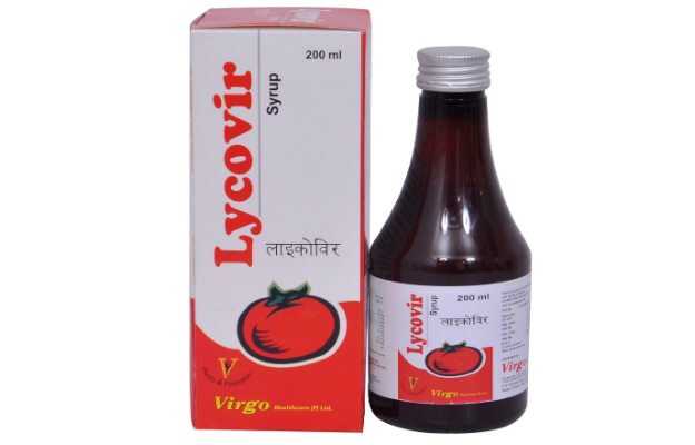 Virgo Healthcare Lycovir Syrup Pack of 2 (200 ml Each)