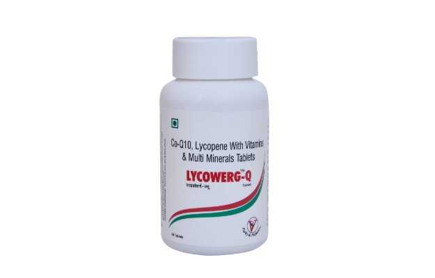 Virgo Healthcare Lycowerg Q , CoQ10 & Lycopene Tablet (30)