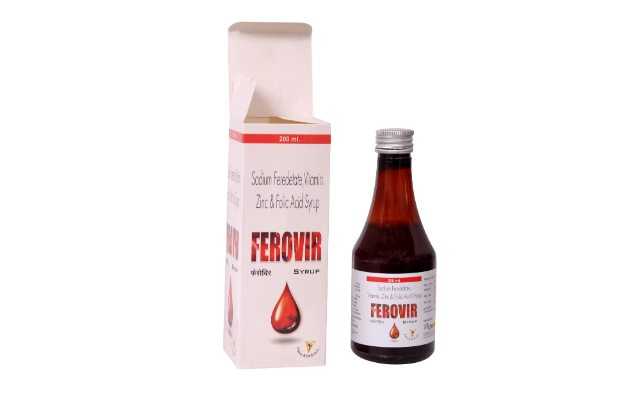 Virgo Healthcare Ferovir Syrup Pack of 2 (100 ml Each)