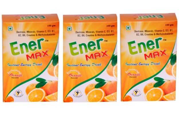 Virgo Healthcare Enermax Powder Pack of 3 (100 gm Each)