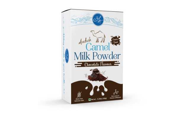 Aadvik Camel Milk Powder I Freeze Dried, Chocolate Flavor, Pack of 30g x 5 Sachets, 150g