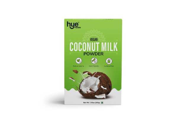 Hye Foods Vegan Coconut Milk Powder, Keto Friendly, Dairy Free, 200gm