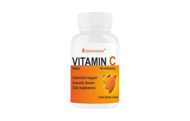 Immunescience Vitamin C Tablets Sugar Free Chewables (60)