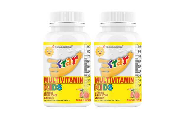 Immunescience Multivitamin For Kids, Sugar Free Chewable Tablets (60)