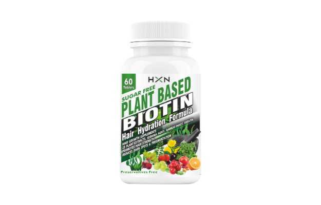 Immunescience Plant Based Biotin Sugar Free Hair Vitamin Tablets (60)