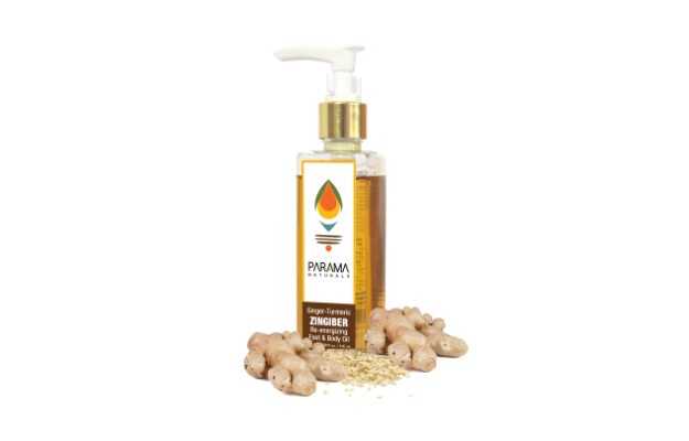 Parama Naturals Ginger Turmeric ZINGIBER Re-energizing Foot & Body Oil