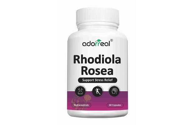 Adorreal Rhodiola Rosea Extract Stress Support Capsules (60)