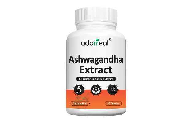Adorreal Ashwagandha Withania Somnifera Pure Extract  Capsules (60)