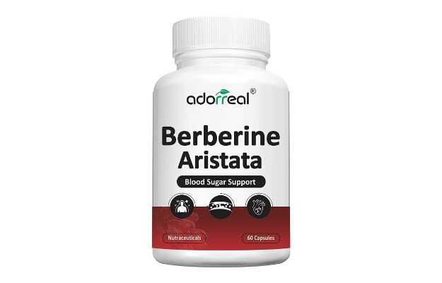 Adorreal Berberine Aristata 600mg Capsules (60)