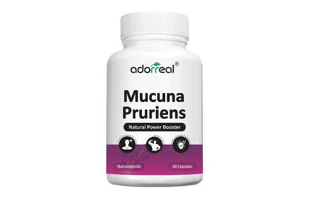 Adorreal Mucuna Pruriens Extract 20% L-Dopa Extract Capsules (60)