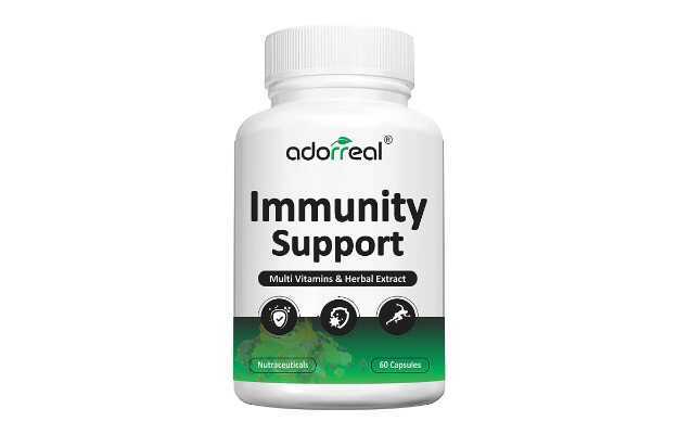Adorreal Immunity Support with Multivitamins and Herbal Extract Capsules (60)