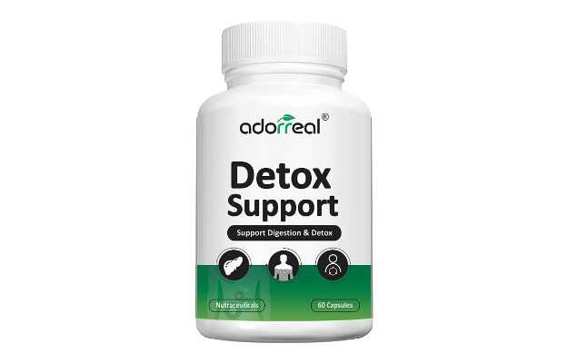 Adorreal Herbal Body Detox Supplement promote full Body Detox Supports Weight loss & Immunity Support Capsules (60)
