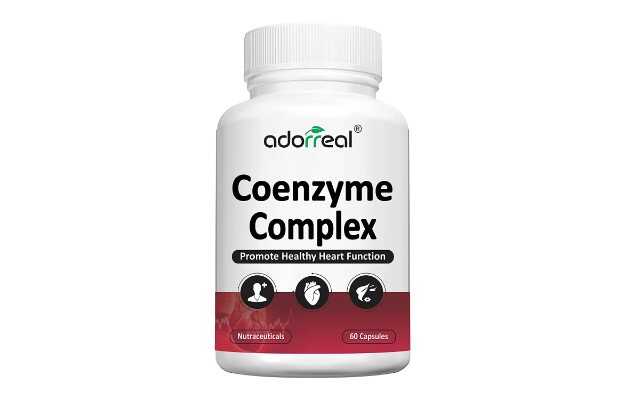Adorreal Coenzyme complex 600MG For Heart Health and Energy Metabolism Capsules (60)