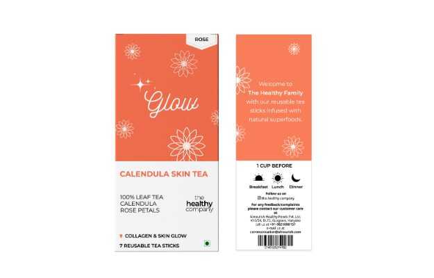 The Healthy Company Glow Calendula Skin Tea