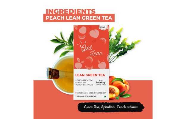 The Healthy Company Lean Green Tea (Peach)