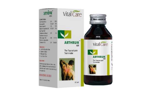 Arthrum Oil - An Ayurvedic Pain Relieving Oil 60ml