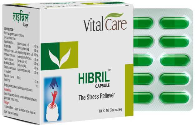 Hibril Capsule - The Stress Reliever (100)