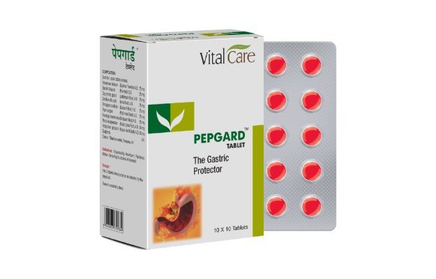 Pepgard Tablets - Ayurvedic Medicine For Acidity (100)