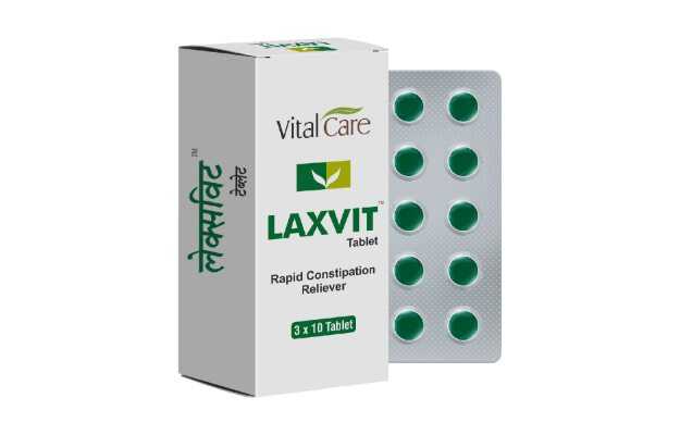 Laxvit Tablet- Rapid constipation Reliver (30)