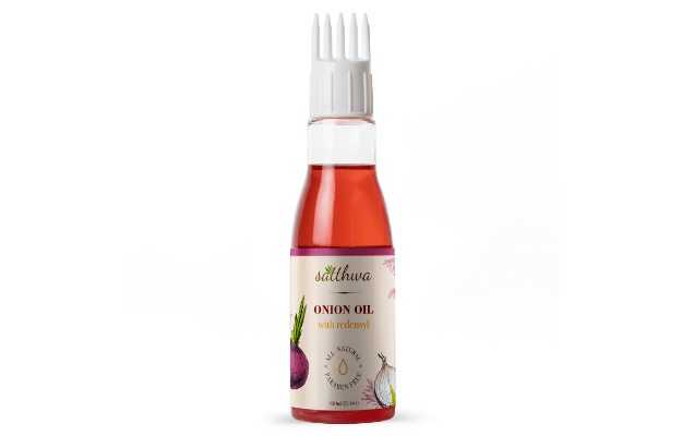 Satthwa Onion Oil With Redensyl & Rosemary for Hair Growth, Anti Hair Fall 100ml