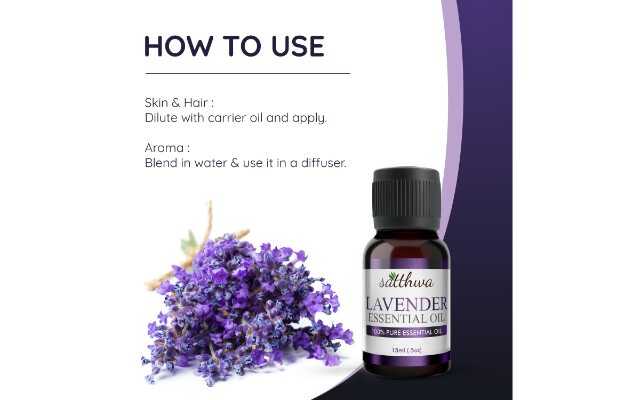 Satthwa Lavender Essential Oil For Hair, Skin 100% Pure Lavender Oil With  Calming Bath Or Massage For Restful Sleep Diffuser-Ready For Aromatherapy:  Uses, Price, Dosage, Side Effects, Substitute, Buy Online