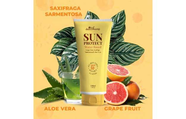 Satthwa Sun Protect SPF 50 - Water Based Sunscreen (100ml)