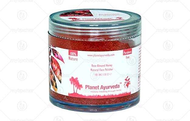 Planet Ayurveda Rose Almond Honey Natural Face Polisher