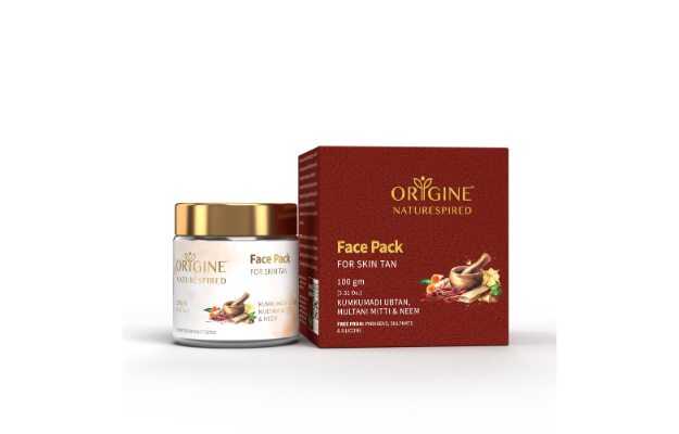 Origine Naturespired Face Pack For Skin Tan 100 gm