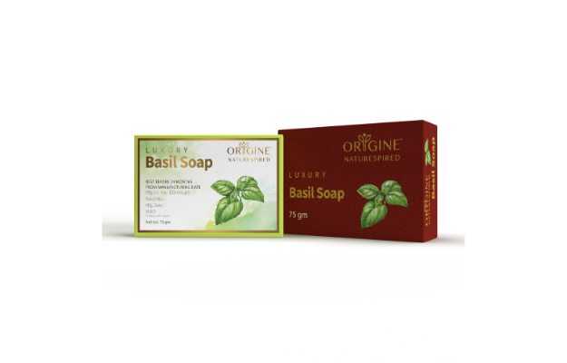 Origine Naturespired Natural Handmade Basil & Shea Butter Soap - 75 Gm 75 gm