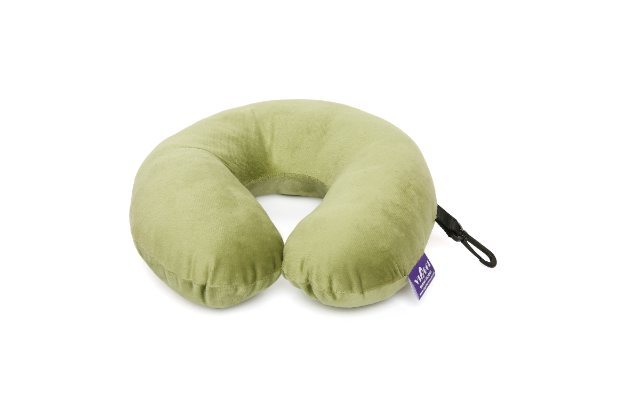 Viaggi Feather Soft Microfibre Pillow-Green