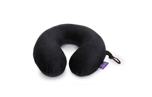 Viaggi Feather Soft Microfibre Pillow-Black