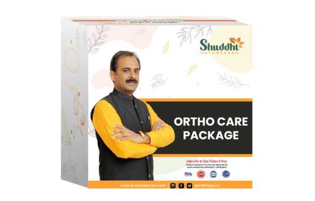 Shuddhi Ayurveda Ortho Care For Joint Pain Relief Support Supplement Package (Pack Of 3 Products)