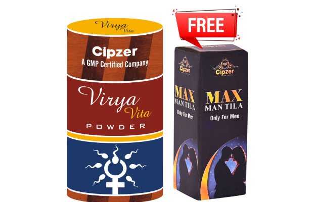 Virya vita powder 100 gm  + Max man tila (free)