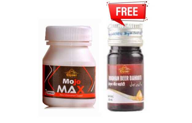 Mojo max 7 capsule + Roghan beer bahuti (free)