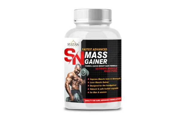 Sultan Night Mass Gainer For Fast Weight & Muscle Gain, Daily Muscle Building Supplement For Muscle Growth,For Men & Women