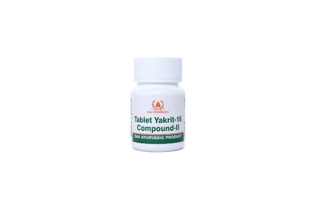 DAV Pharmacy Tablet Yakrit -16 Compound-II (60)