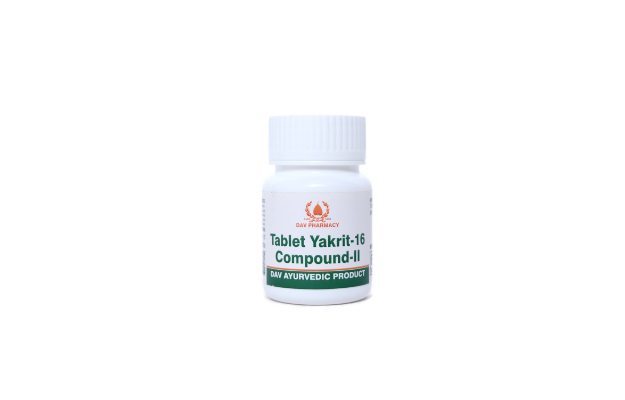 DAV Pharmacy Tablet Yakrit -16 Compound-II (80)