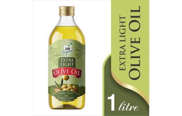 Laxmi Organics Extra Light Olive Oil 1000ml