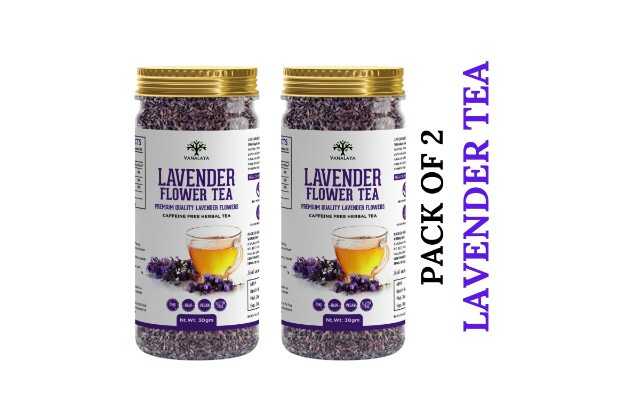 Vanalaya Lavender Flower Tea 30gm (Pack of 2)