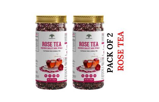 Vanalaya Rose Tea 30gm (Pack of 2)