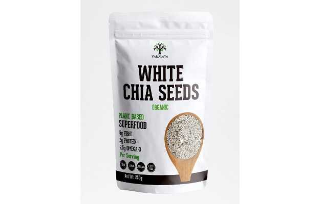 Vanalaya White Chia Seed Organic 250gm