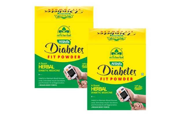Alshifa Diabetes Fit Powder 100gm (Pack of 2)
