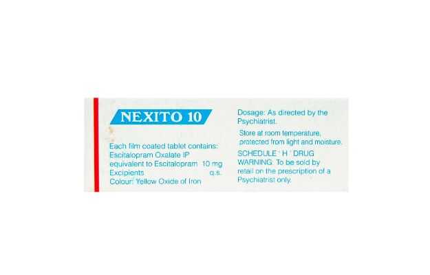 Nexito Plus Uses, Side Effects, Dosage And Precautions | atelier-yuwa ...