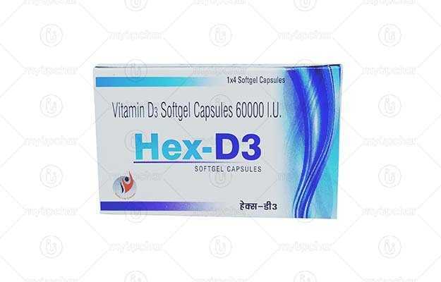 Hex D3 Softgel Capsule