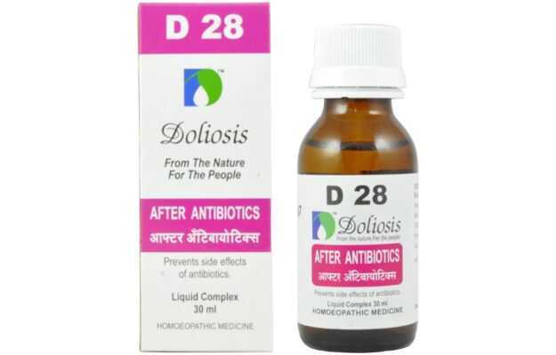 Doliosis D28 After Antibiotics Drop