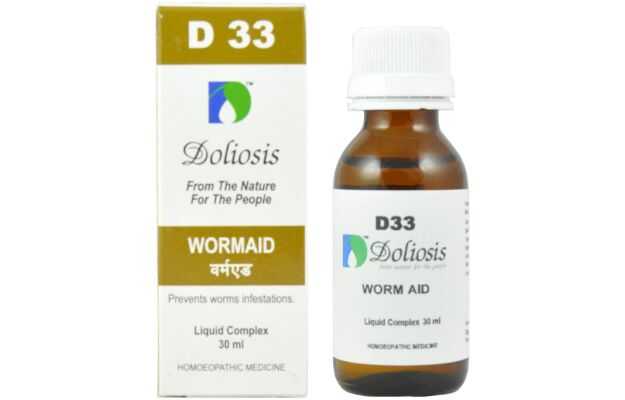 Doliosis D33 Worm Aid Drop 30ml