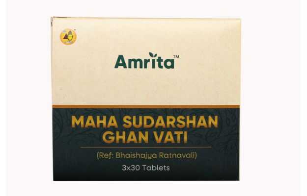 Amrita Maha Sudarshan Ghan Vati Tablet (90)