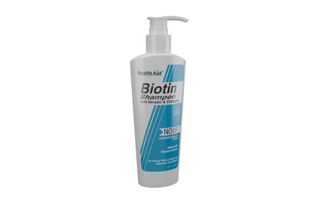 HealthAid Biotin Shampoo with Keratin & Collagen - 200ml