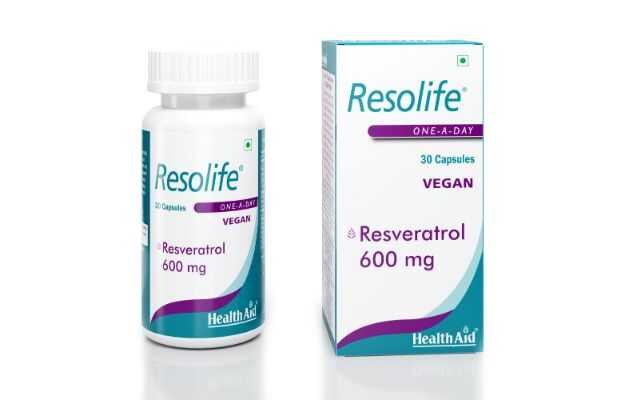 HealthAid Resolife (Resveratrol 600mg) Capsule (30)