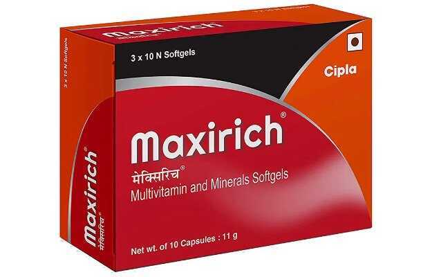 Maxirich Multivitamin & Minerals Softgel (10)
